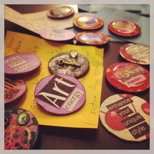Creative Mail Art Collab: Artist Challenge Coin Exchange | 6 Degrees of Creativity